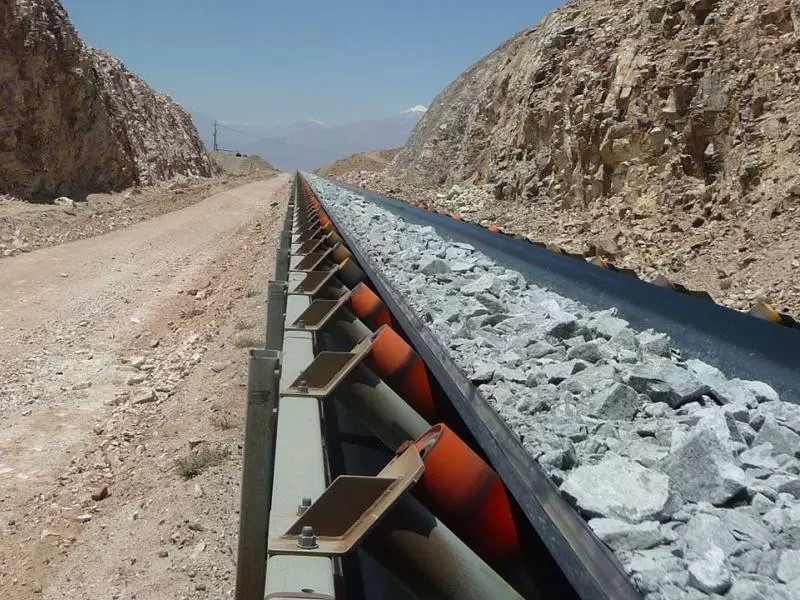 Mineral Ore Mining Conveyor Belt System