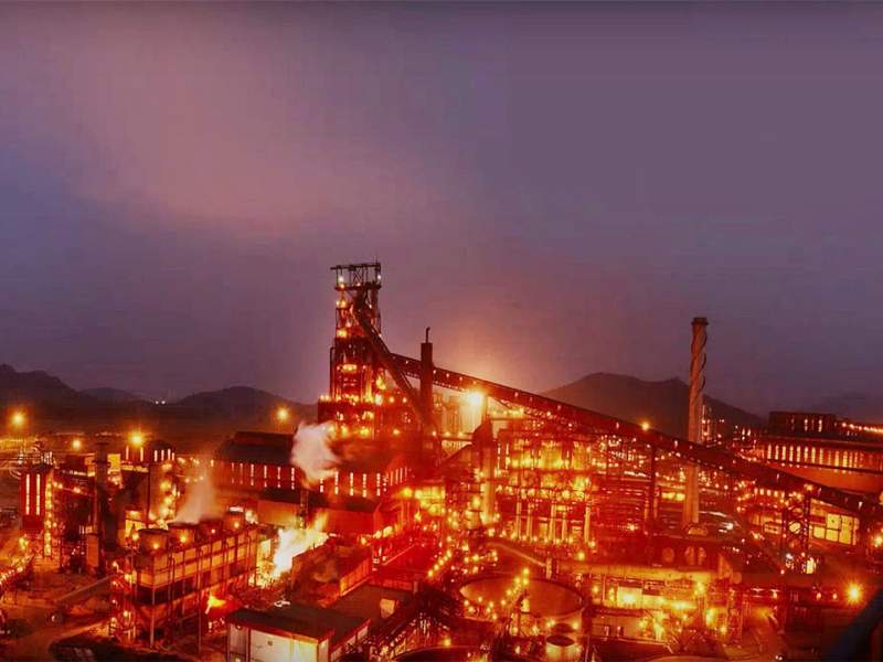 Steel Plant Conveyor Belt System Machine