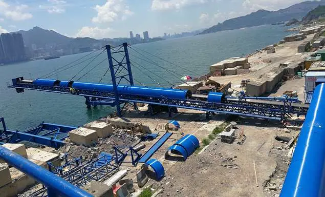 2000t/h ship loading system of public filler in HK