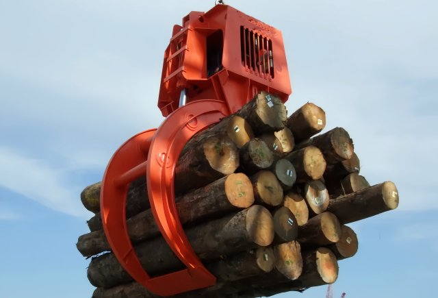 Timber Grab for Wood Handling
