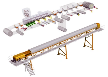 in-plant belt conveyor