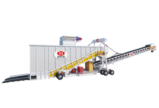 Truck Unloader | Wheeled Bulk Reception Feeder