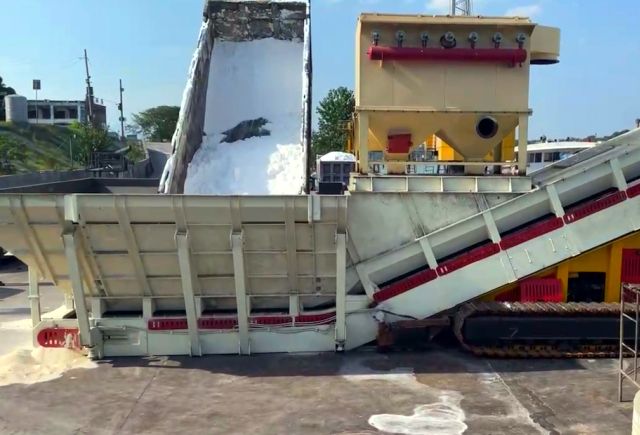 Barge / Ship Loading Direct From Trucks