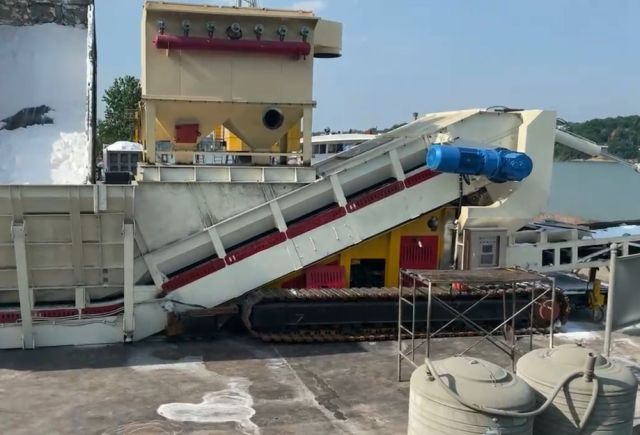 Barge / Ship Loading Direct From Trucks