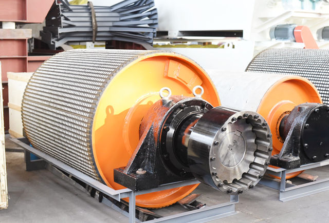 Conveyor Drive Pulley | Drive Drum Pulley for Belt Conveyor