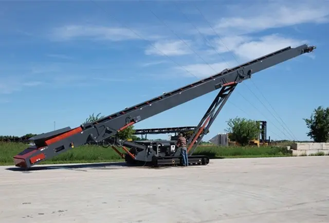 KY Tracked Mobile Conveyor