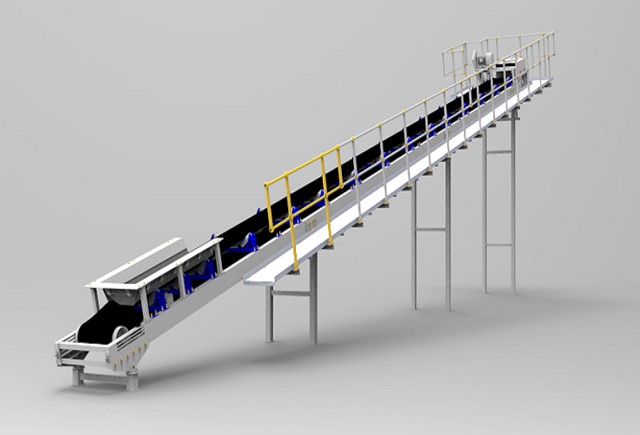 Transportador De Correa K2 Para Planta De Trituración y Clasificación