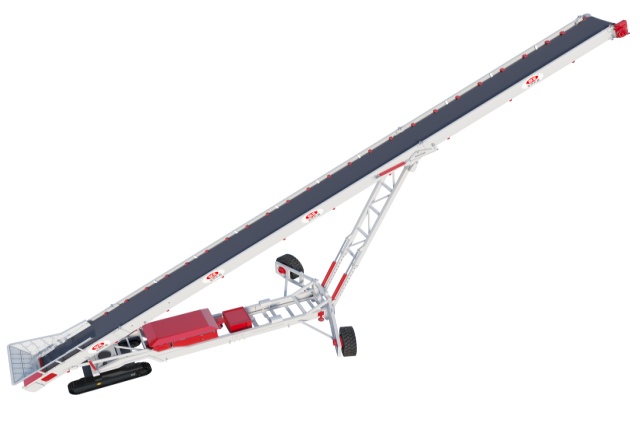 KTB R Series Tracked Radial Stacker